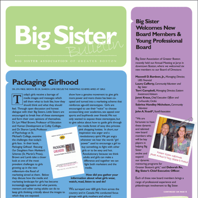 big sister bulletin 2007 edition